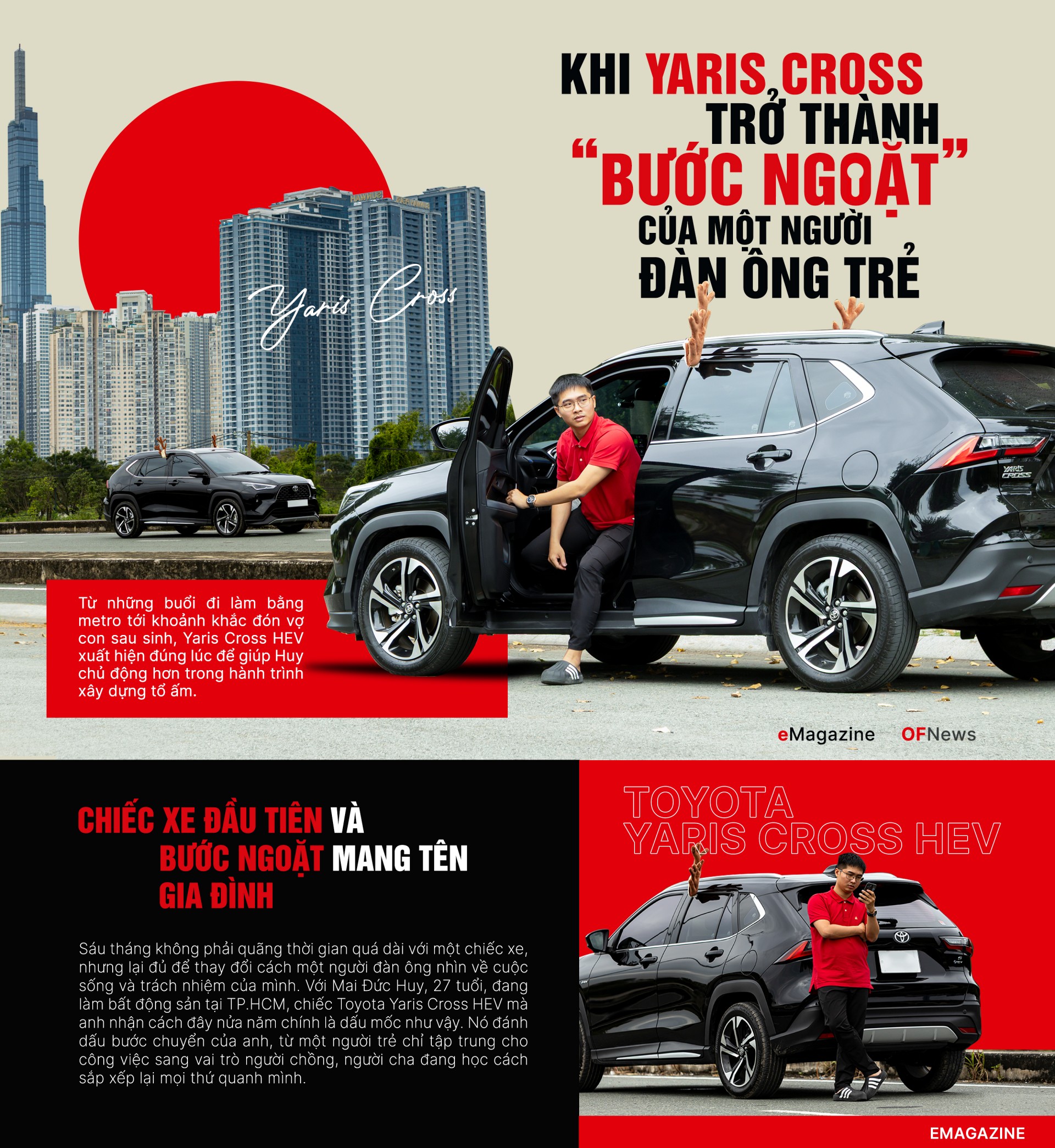 Khi Yaris Cross trở thành 'bước ngoặt' của một người đàn ông trẻ Khi Yaris Cross trở thành 'bước ngoặt' của một người đàn ông trẻ