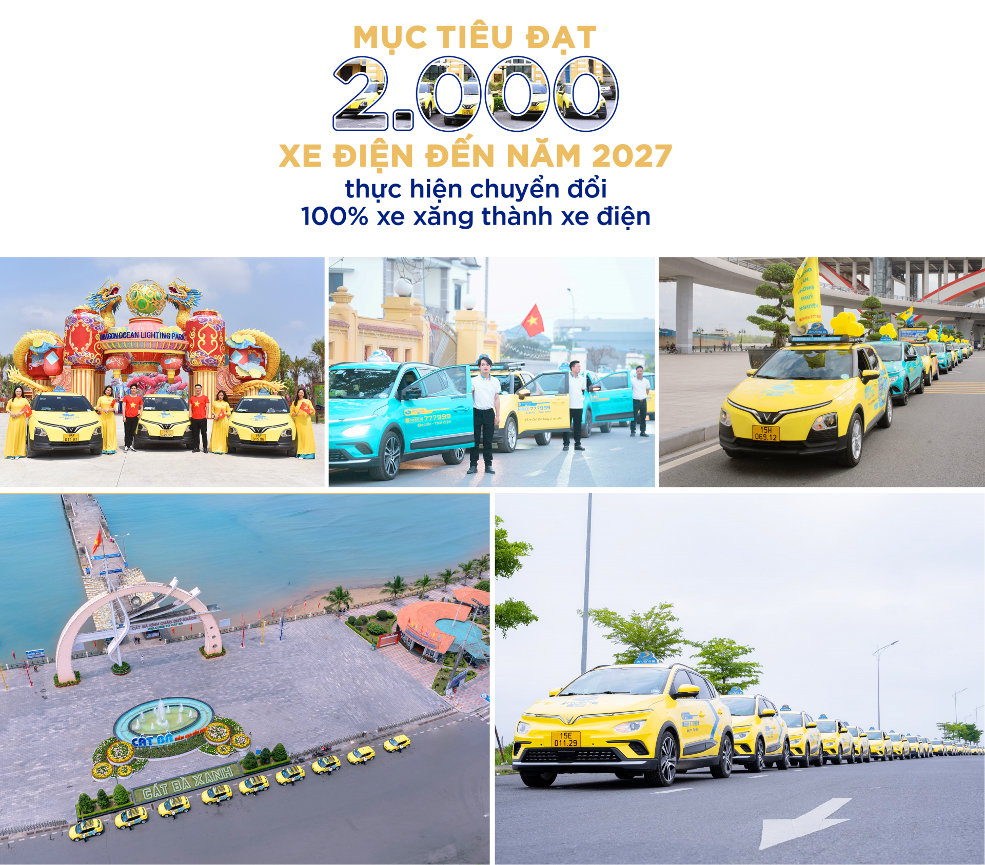 Taxi Én Vàng – minh chứng cho thành công từ chiến lược “xanh hóa” vận tải Taxi Én Vàng – minh chứng cho thành công từ chiến lược “xanh hóa” vận tải
