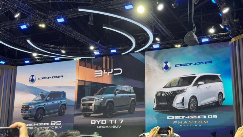Tại Bangkok Motor Expo 2025, BYD có giới thiệu vào mẫu xe thuộc các thương hiệu trong cùng tập đoàn