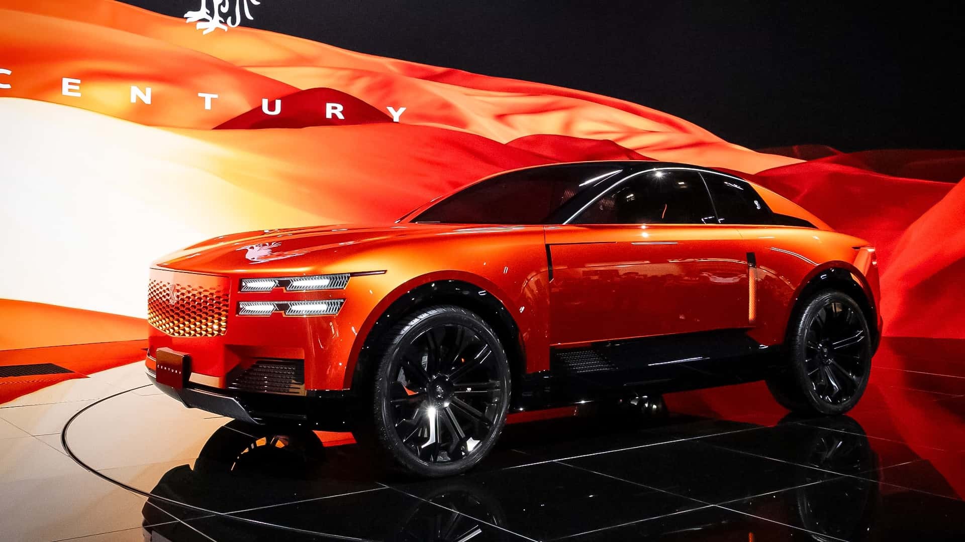 Thương hiệu siêu sang Century của Toyota cam kết sử dụng động cơ đốt trong Phía trước của mẫu concept Century Coupe