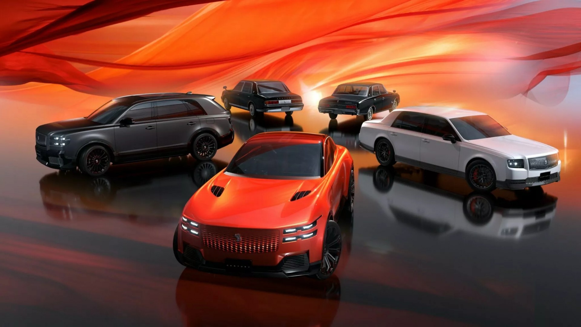 Thương hiệu siêu sang Century của Toyota cam kết sử dụng động cơ đốt trong Century Coupe đứng cùng các mẫu xe di sản của Toyota Century