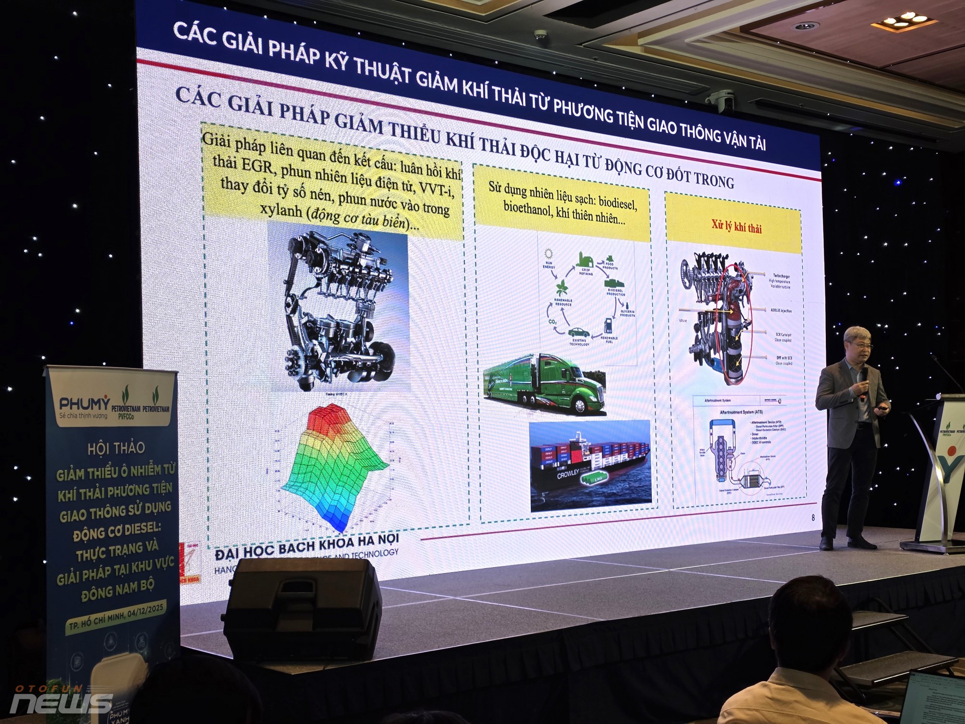 TP.HCM tìm hướng giảm ô nhiễm từ xe diesel, PVFCCo giới thiệu dung dịch DEF mới TP.HCM tìm hướng giảm ô nhiễm từ xe diesel, PVFCCo giới thiệu dung dịch DEF mới