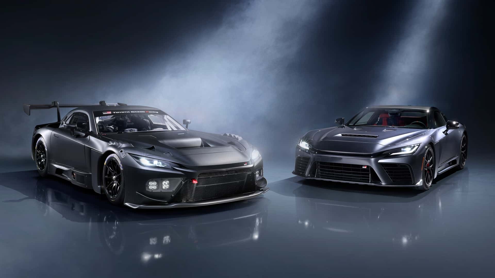 Toyota GR GT được vén màn - nguyên mẫu siêu xe hybrid động cơ V8 kết hợp khung nhôm hoàn toàn Toyota GR GT và xe đua GR GT3 được phát triển song song