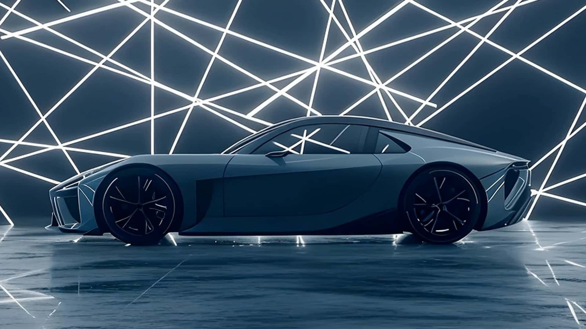 Lexus LFA Concept - mẫu siêu xe mang tính biểu tượng được hồi sinh dưới dạng xe điện Phía bên của Lexus LFA Concept 2025