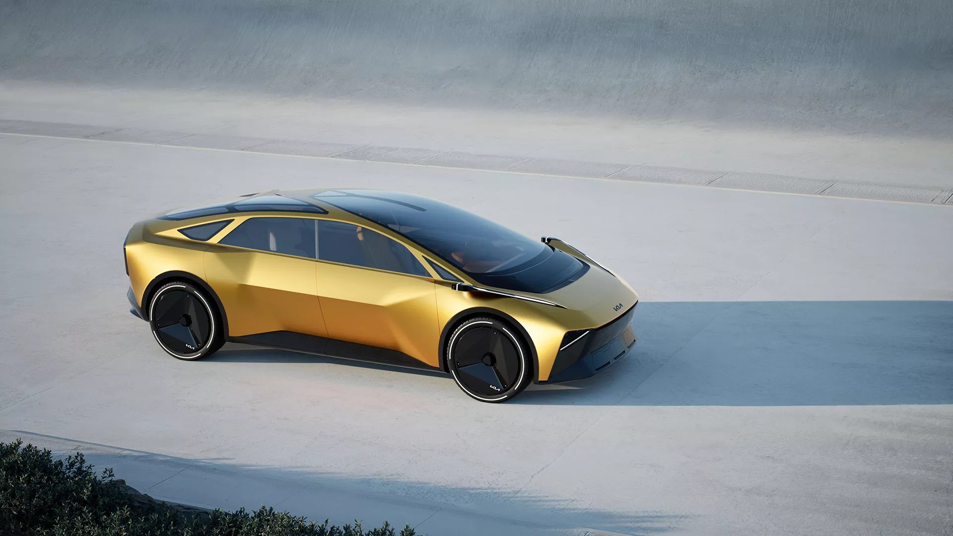 Nhân dịp kỷ niệm 80 năm thành lập, Kia hé lộ mẫu concept cực độc Vision Meta Turismo Phía bên của mẫu concept Kia Vision Meta Turismo