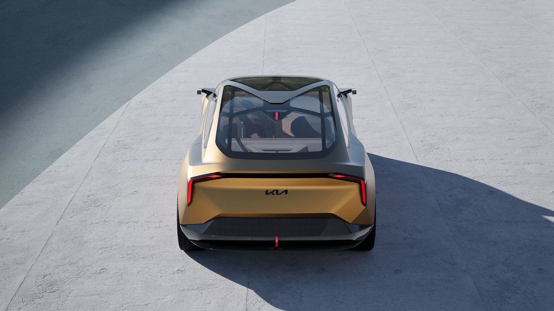 Nhân dịp kỷ niệm 80 năm thành lập, Kia hé lộ mẫu concept cực độc Vision Meta Turismo Phía sau của mẫu concept Kia Vision Meta Turismo