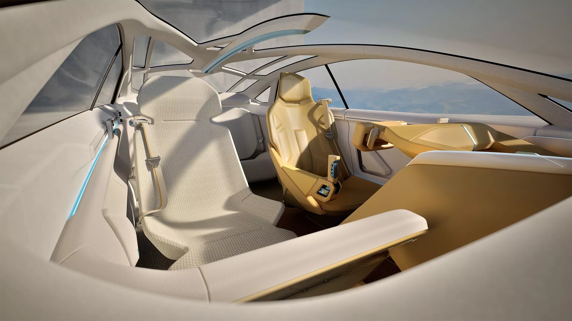 Nhân dịp kỷ niệm 80 năm thành lập, Kia hé lộ mẫu concept cực độc Vision Meta Turismo Ghế ngồi của mẫu concept Kia Vision Meta Turismo