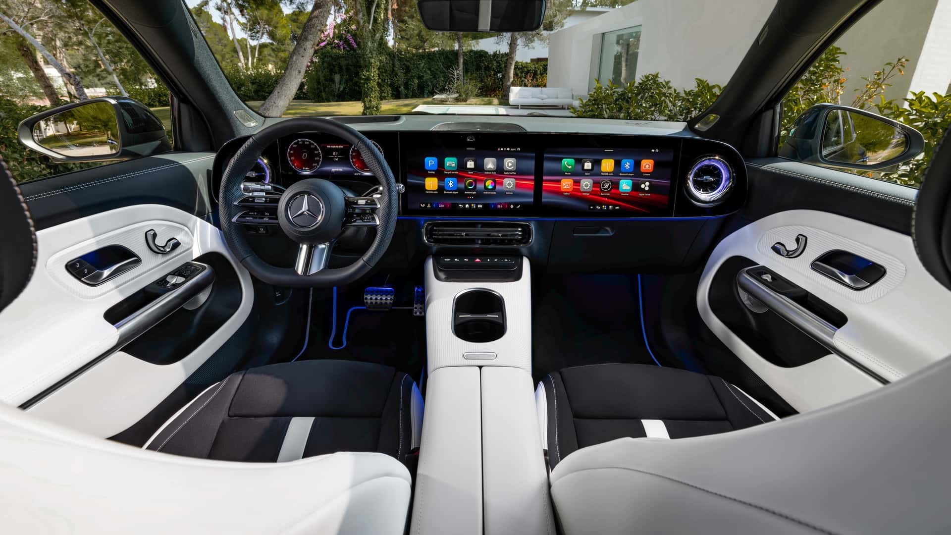 Mercedes-Benz GLB 2026 chính thức ra mắt với hai phiên bản chạy điện hoàn toàn Nội thất của Mercedes-Benz GLB 2026