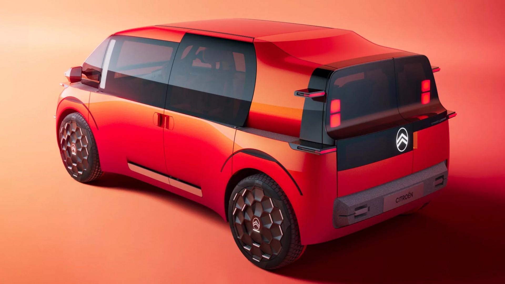 Citroën ELO - mẫu concept độc lạ, mang tới tầm nhìn mới cho phân khúc MPV điện Phía sau của mẫu concept MPV Citroën ELO
