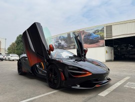McLaren 750S Spider Orange Coriolis xuất hiện tại Hà Nội