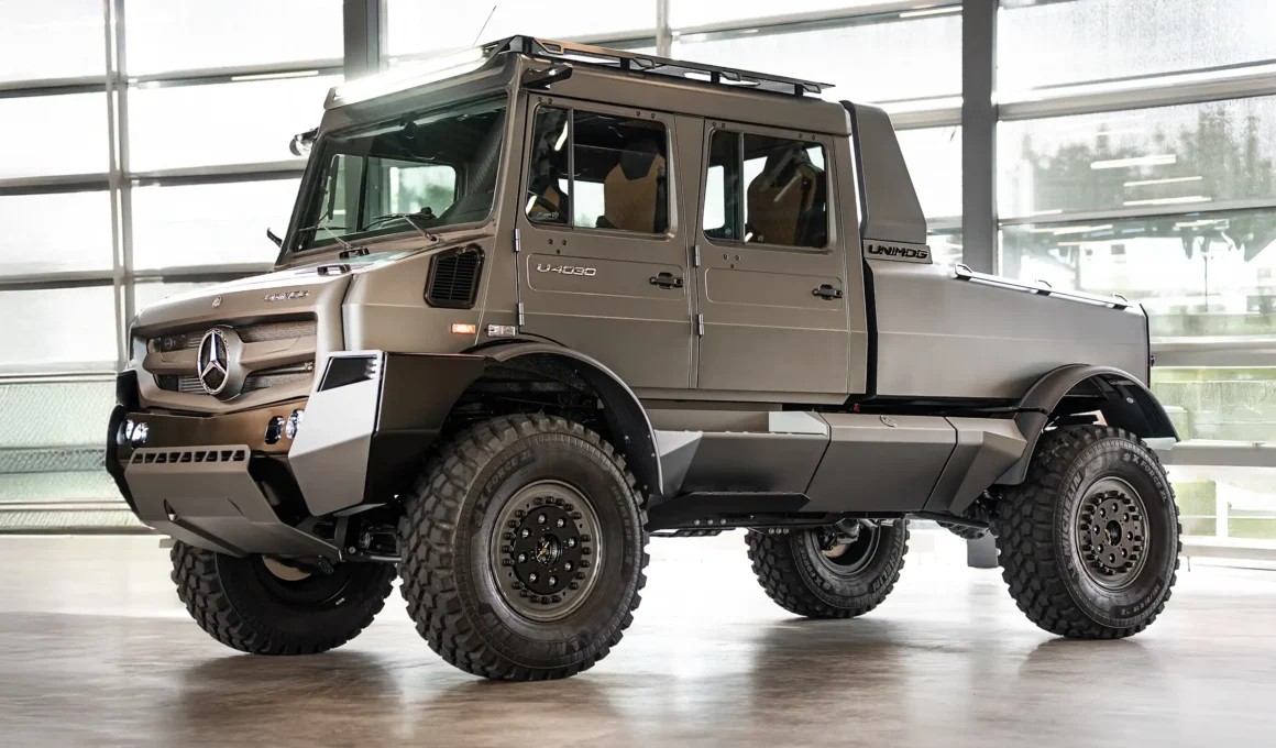 Mercedes-Benz làm mới hình ảnh Unimog bằng phiên bản off-road cao cấp