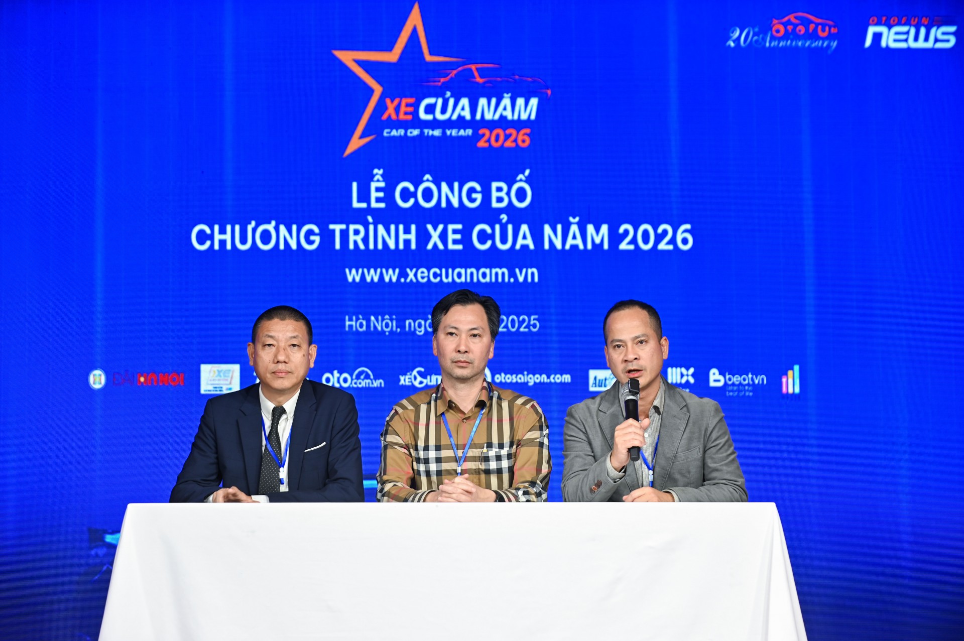 Ban Tổ chức Xe Của Năm 2026 giải đáp thắc mắc trong buổi Công bố chương trình Ban Tổ chức Xe Của Năm 2026 giải đáp thắc mắc trong buổi Công bố chương trình
