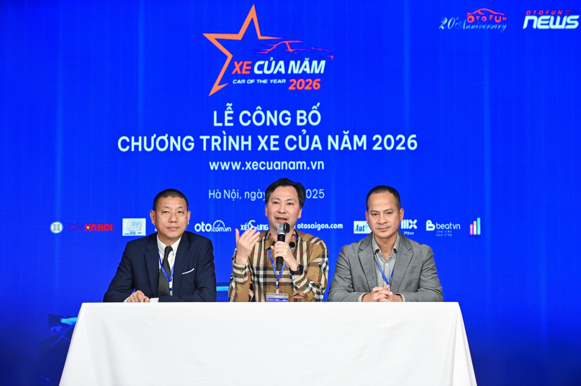 Ban Tổ chức Xe Của Năm 2026 giải đáp thắc mắc trong buổi Công bố chương trình Ban Tổ chức Xe Của Năm 2026 giải đáp thắc mắc trong buổi Công bố chương trình