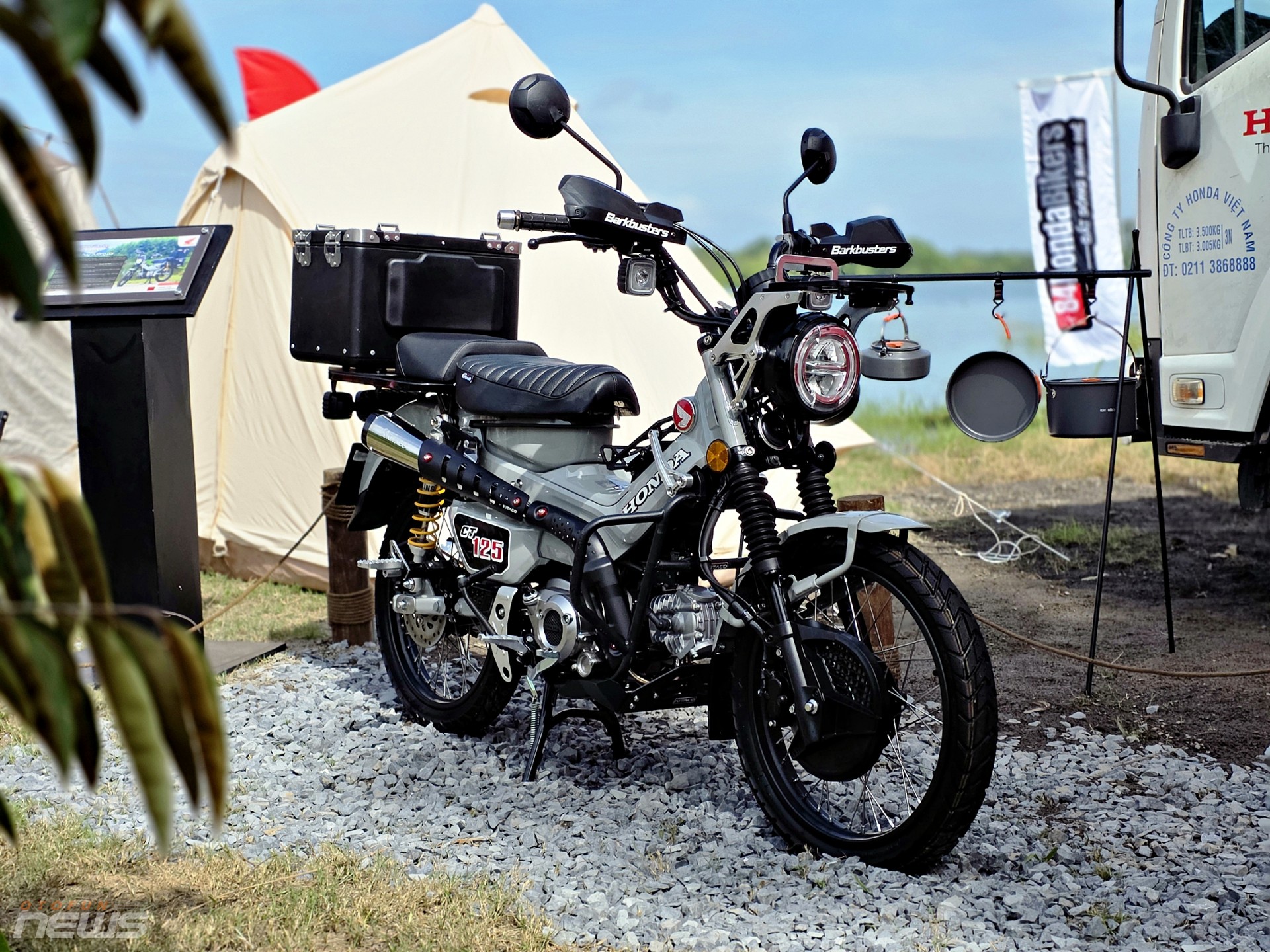 Honda CT125: Động cơ 125 cc có đủ sức 'cày' địa hình?