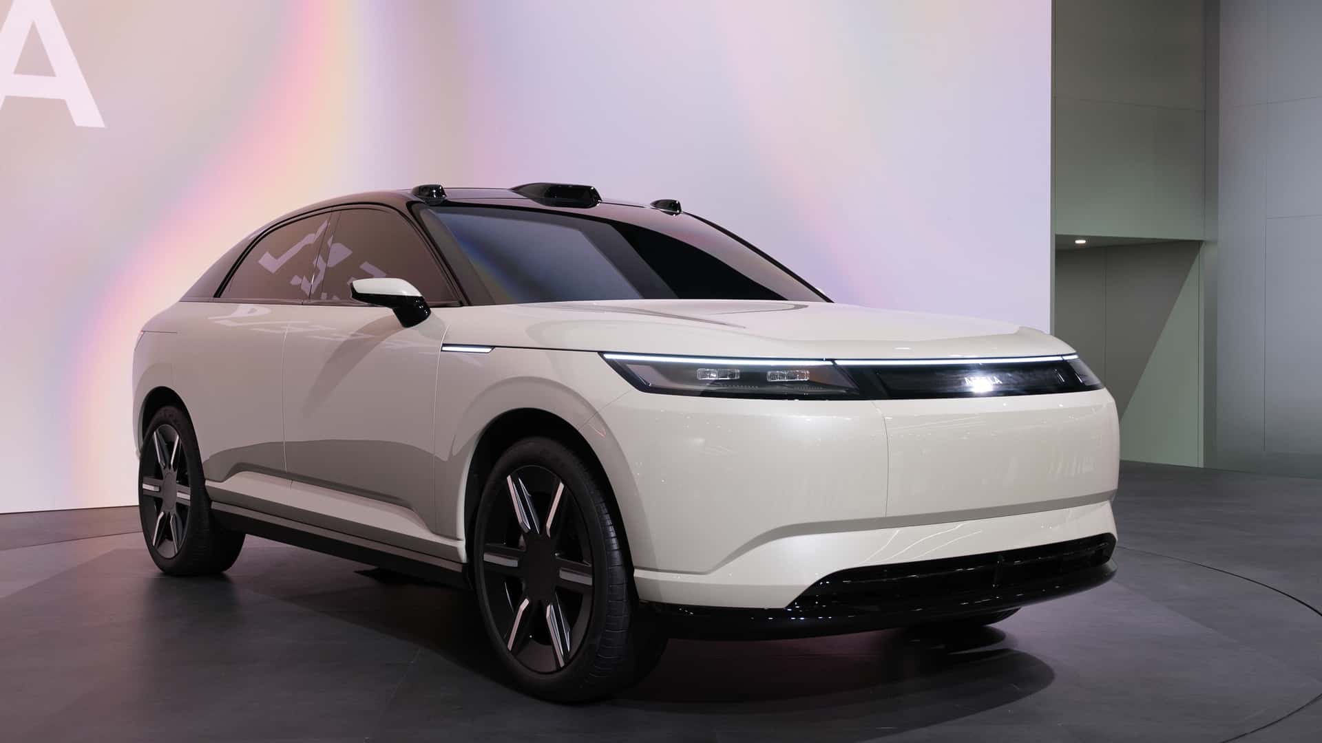 Liên doanh Sony và Honda giới thiệu nguyên mẫu SUV điện hoàn toàn mới Afeela Propotype tại CES 2026 Afeela Prototype 2026 được trưng bày tại CES 2026