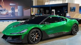 Thương hiệu máy hút bụi Trung Quốc Dreame giới thiệu mẫu concept xe điện mạnh 1.876 mã lực tại CES 2026