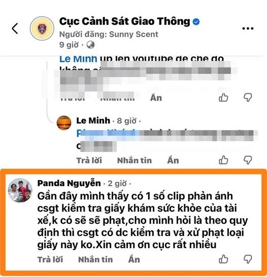 CSGT có được kiểm tra giấy khám sức khỏe của người điều khiển phương tiện? kiểm tra giấy khám sức khỏe của tài xế