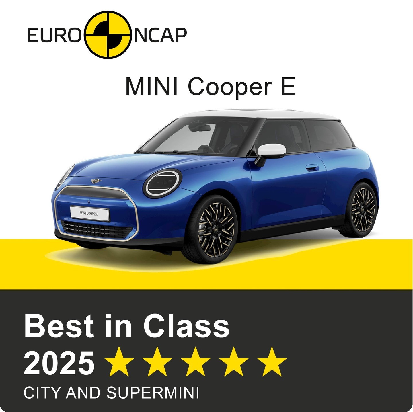 Xe điện cứng hơn xe xăng, thử nghiệm an toàn Euro NCAP 2025 khẳng định điều này Mini Cooper E giành danh hiệu "Xe Đô thị và Supermini An toàn Nhất" của Euro NCAP 2025