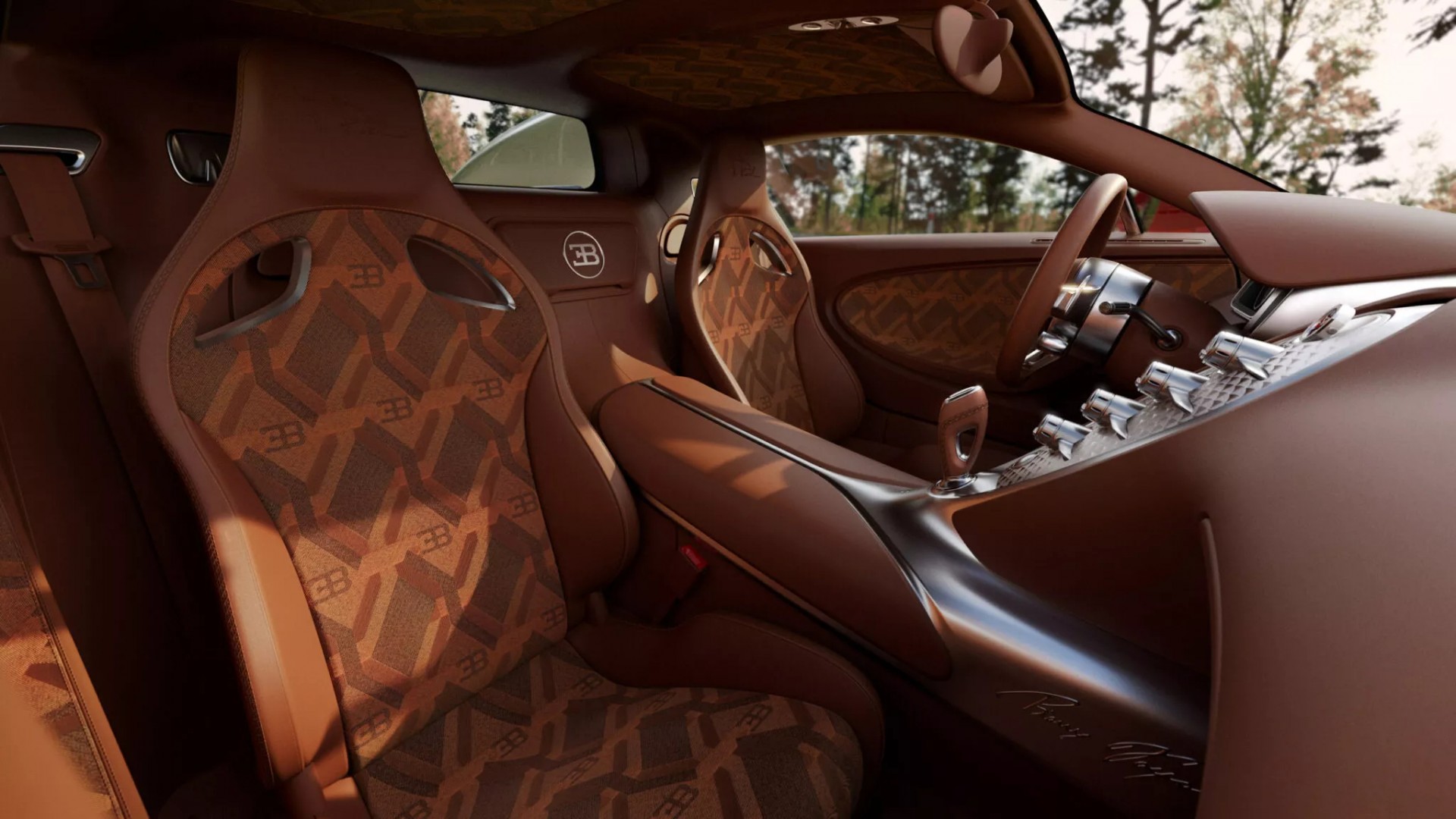 Bugatti giới thiệu FKP Hommage - Phiên bản cực độc nhân dịp kỷ niệm 20 năm siêu xe Veyron Ghế ngồi của Bugatti FKP Hommage