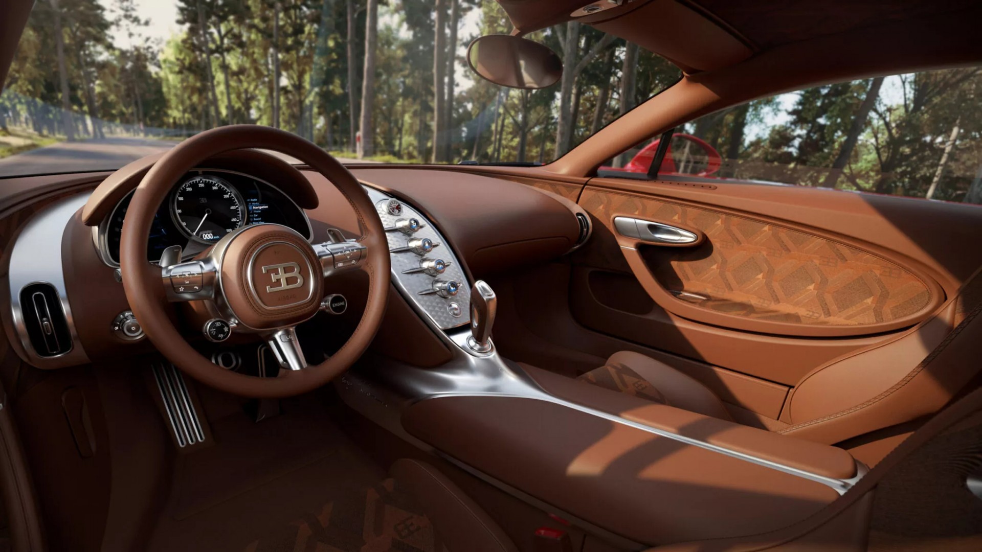 Bugatti giới thiệu FKP Hommage - Phiên bản cực độc nhân dịp kỷ niệm 20 năm siêu xe Veyron Nội thất của Bugatti FKP Hommage