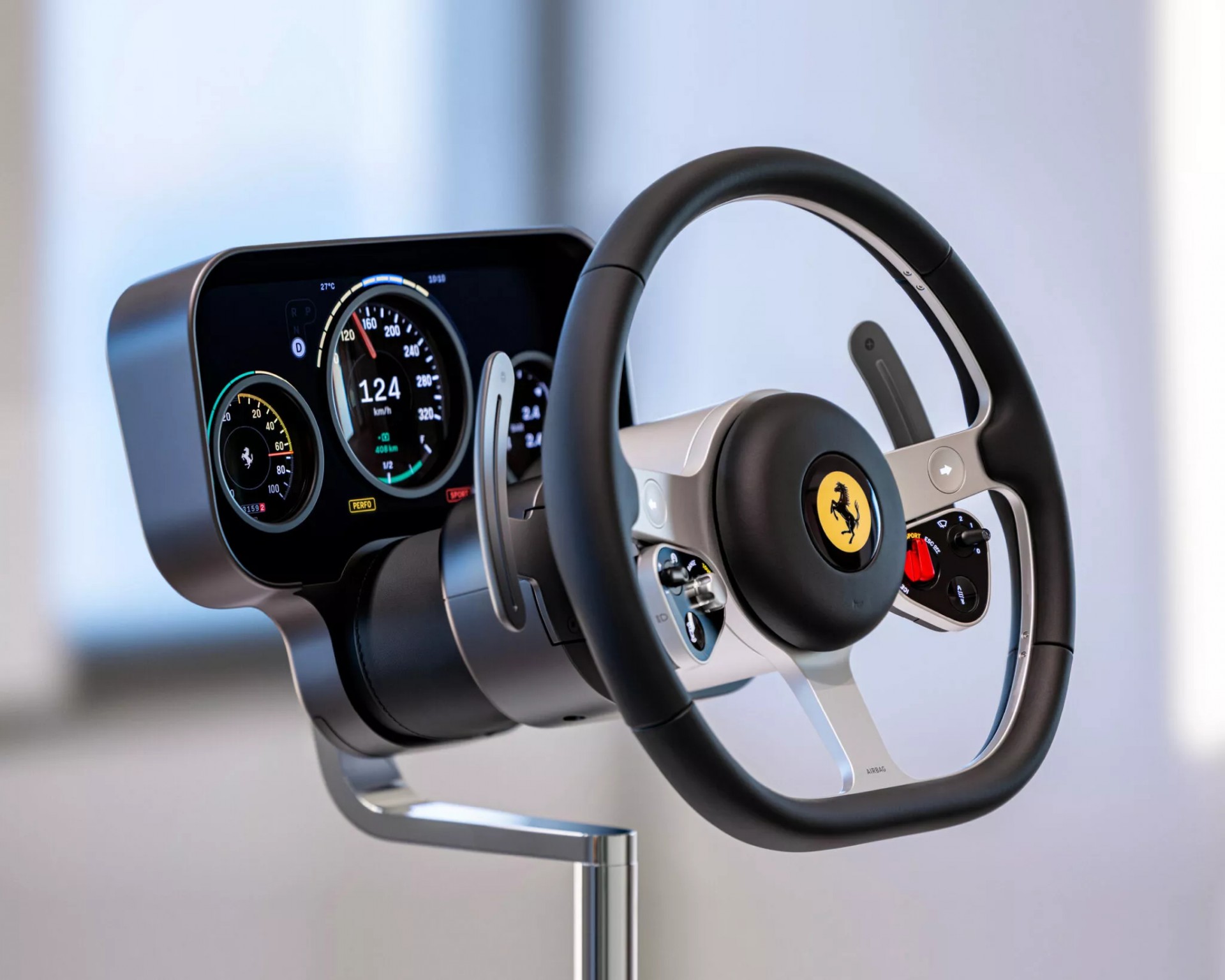 Ferrari hé lộ nội thất do cựu giám đốc Apple thiết kế và tên gọi của siêu xe điện mới Ferrari hé lộ nội thất do cựu giám đốc Apple thiết kế và tên gọi của siêu xe điện mới