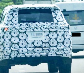 Toyota Fortuner 2026 lộ ảnh chạy thử, thiết kế vuông vức lột xác, giống Hilux mới