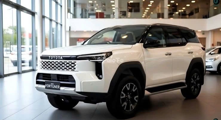 Toyota Fortuner 2026 lộ ảnh chạy thử, thiết kế vuông vức lột xác, giống Hilux mới Toyota Fortuner 2026 lộ ảnh chạy thử, thiết kế vuông vức lột xác, giống Hilux mới