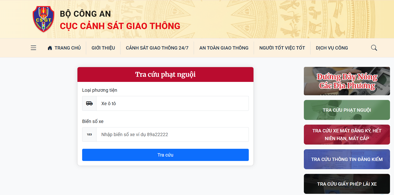 Người dùng nên tra cứu phạt nguội ở đâu? Người dùng nên tra cứu phạt nguội ở đâu?