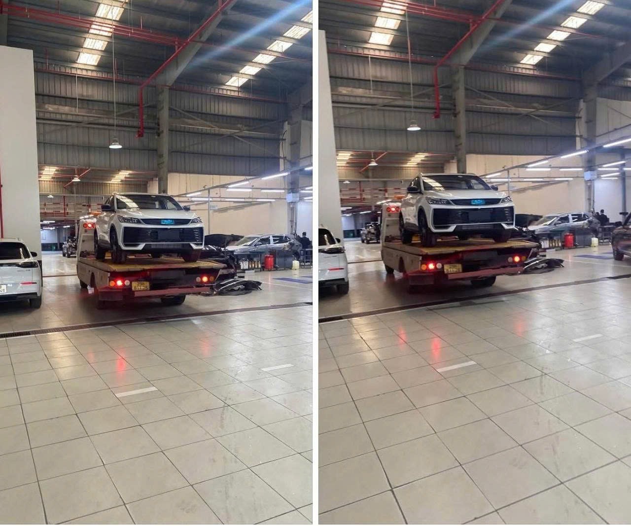 Geely Coolray facelift xuất hiện ở Hà Nội Geely Coolray facelift xuất hiện ở Hà Nội