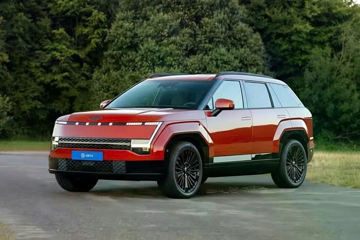 Hyundai Tucson mới sắp ra mắt có nhiều chi tiết giống Santa Fe Hyundai Tucson mới sắp ra mắt có nhiều chi tiết giống Santa Fe
