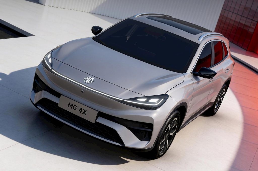 SUV điện MG 4X hé lộ hình ảnh ngoại thất, trang bị công nghệ pin bán thể rắn 4X sẽ là mẫu xe điện tiếp theo trang bị pin bán thể rắn của thương hiệu MG