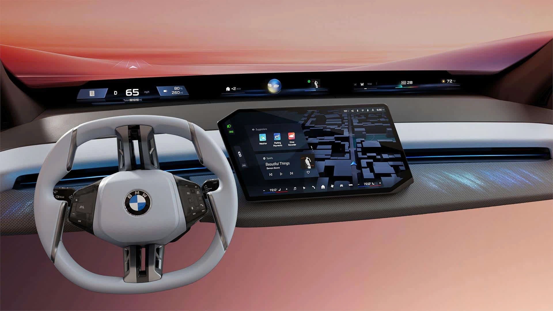 BMW 7-Series 2026 có ảnh chính thức đầu tiên: Độc lạ, đặc biệt là nội thất BMW 7-Series 2026