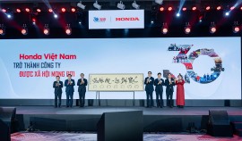 Honda Việt Nam: Dấu ấn 30 năm về ngành sản xuất xe máy ‘quốc dân’
