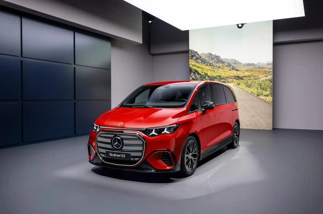 Cận cảnh Mercedes-Benz VLE, Minivan điện tầm hoạt động 700 km Mercedes-Benz VLE