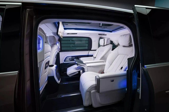 Cận cảnh Mercedes-Benz VLE, Minivan điện tầm hoạt động 700 km Cận cảnh Mercedes-Benz VLE, Minivan điện tầm hoạt động 700 km