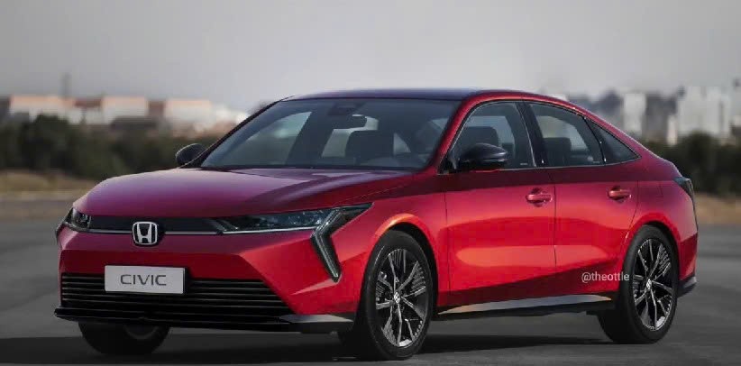 Honda Civic đời mới nhìn như thế nào? Honda Civic đời mới nhìn như thế nào?