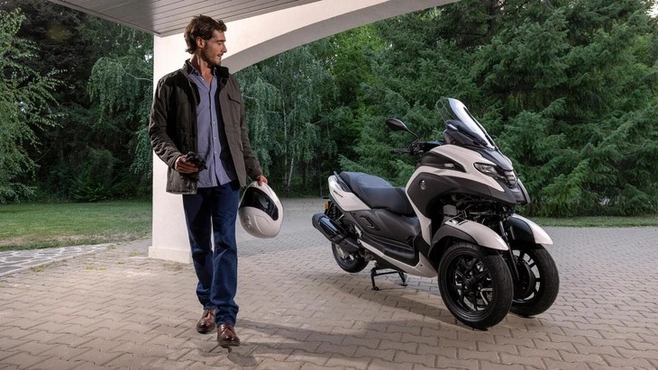 Yamaha Tricity 300 2026 ra mắt, lần đầu có túi khí cho người lái Yamaha Tricity 300 2026 ra mắt, lần đầu có túi khí cho người lái