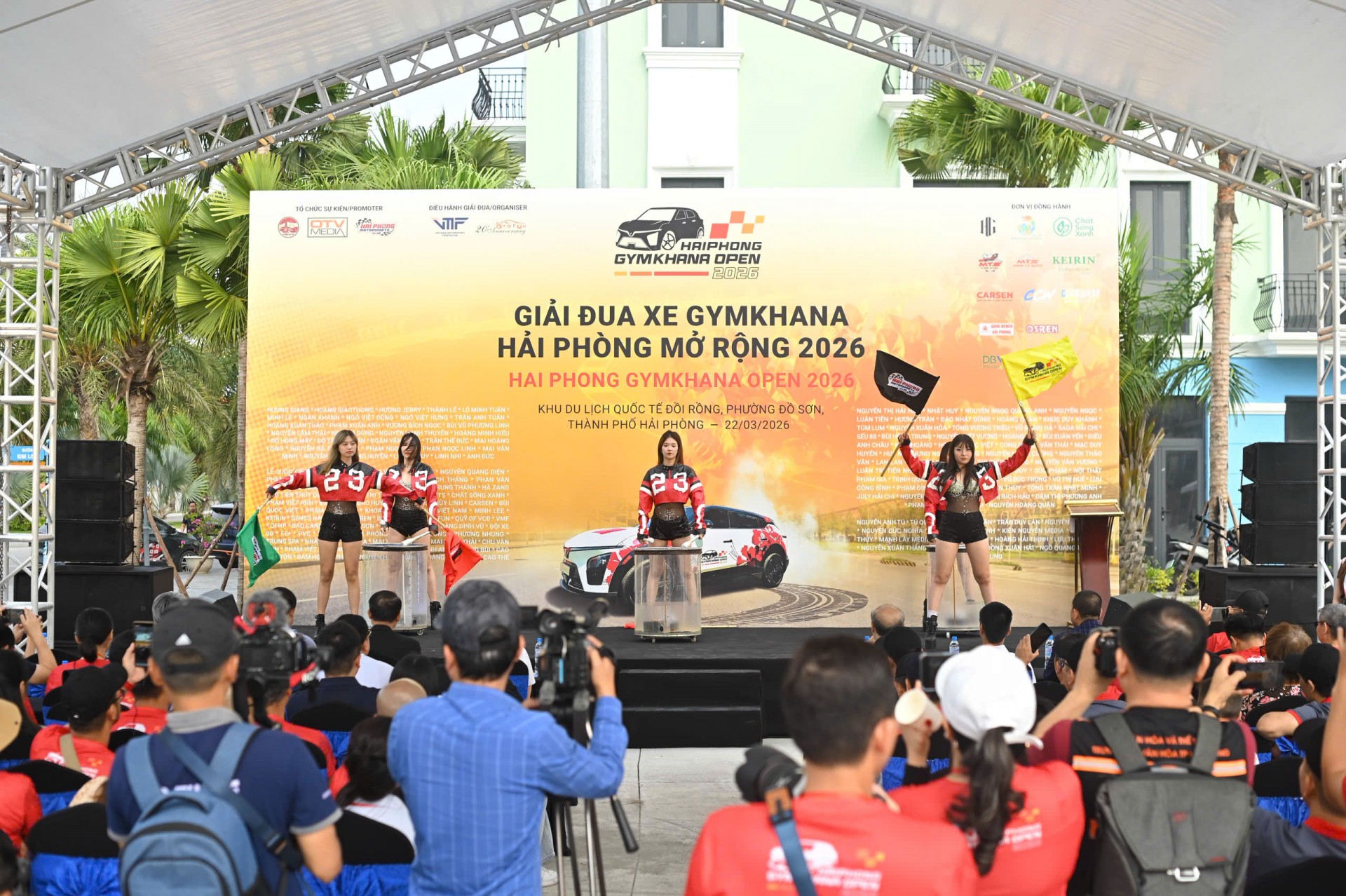 Gymkhana Hải Phòng Mở Rộng 2026 khai mạc Gymkhana Hải Phòng Mở Rộng 2026 khai mạc