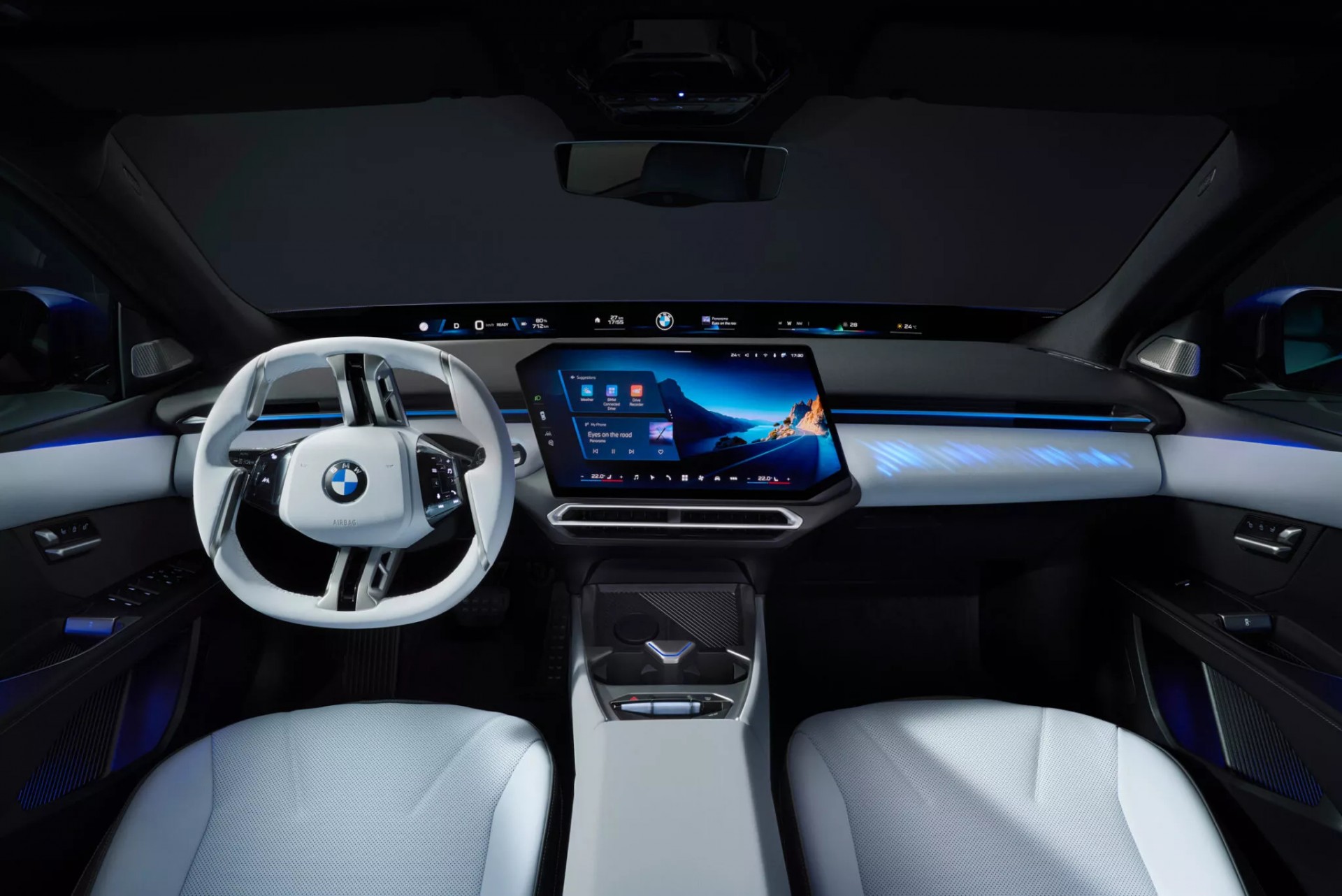 BMW i3 2027 ra mắt: Nền tảng điện hoàn toàn mới, mạnh 463 mã lực và 700 km di chuyển Nội thất của BMW i3 2027