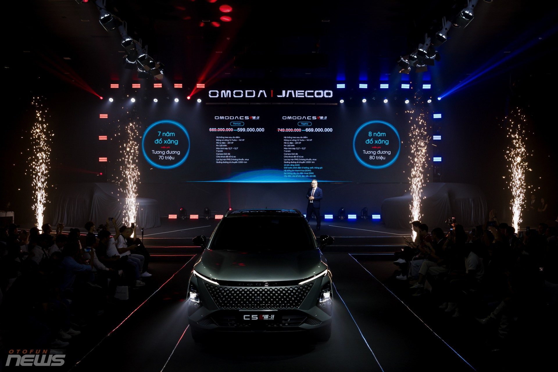 Omoda C5 SHS H ra mắt Việt Nam với giá gây sốc
