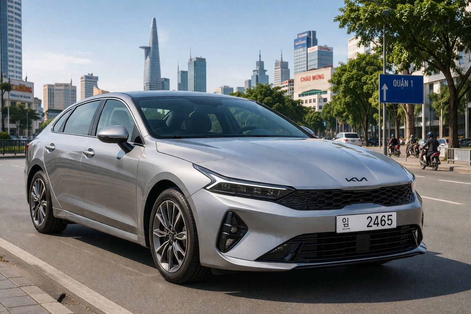 Kia K5 mới lộ diện tại Hàn Quốc Kia K5 mới lộ diện tại Hàn Quốc