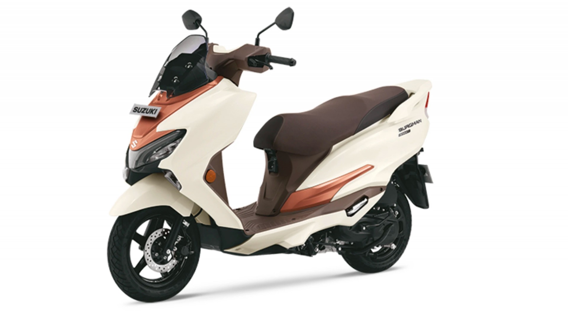 Suzuki Burgman Street 2026 ra mắt: Công nghệ hơn, phong cách hơn, liệu có về Việt Nam? Phía trước của Suzuki Burgman Street 2026 mới ra mắt tại Ấn Độ