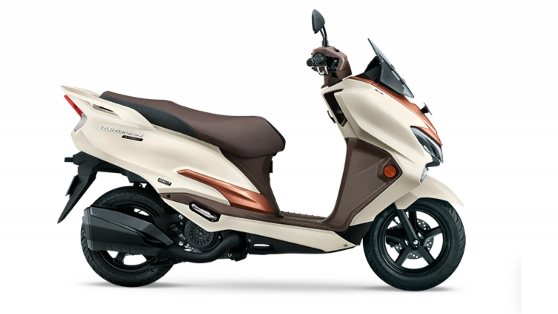 Suzuki Burgman Street 2026 ra mắt: Công nghệ hơn, phong cách hơn, liệu có về Việt Nam? Phía bên của Suzuki Burgman Street 2026 mới