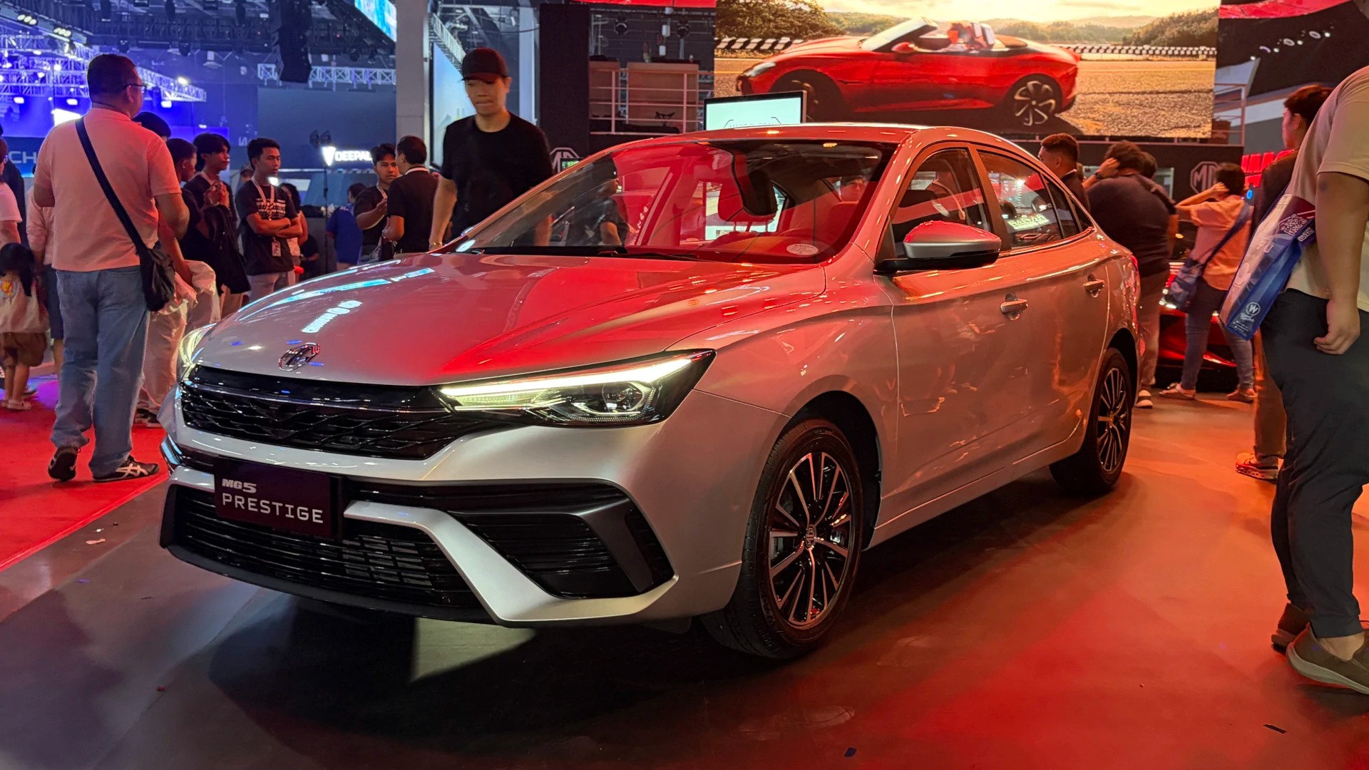 Bộ đôi MG G50 PHEV và MG5 Prestige ra mắt tại Triển lãm Ô tô Quốc tế Manila 2026 MG5 Prestige được giới thiệu tại MIAS 2026