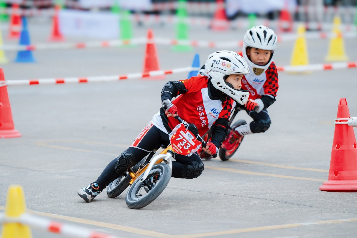 Hàng trăm tay đua nhí tranh tài tại sự kiện Gymkhana Kid - Global City Hàng trăm tay đua nhí tranh tài tại sự kiện Gymkhana Kid - Global City
