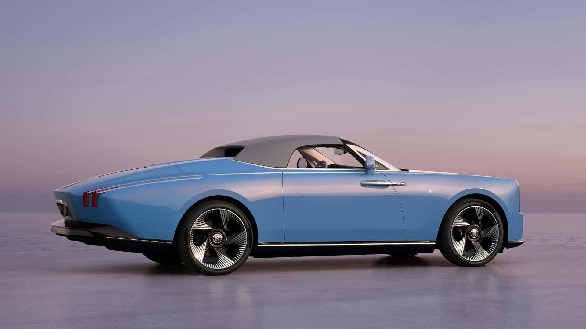 Rolls-Royce Project Nightingale, mẫu xe điện dành cho giới siêu giàu với giá 250 tỷ đồng Rolls-Royce Project Nightingale khi đóng mui mềm