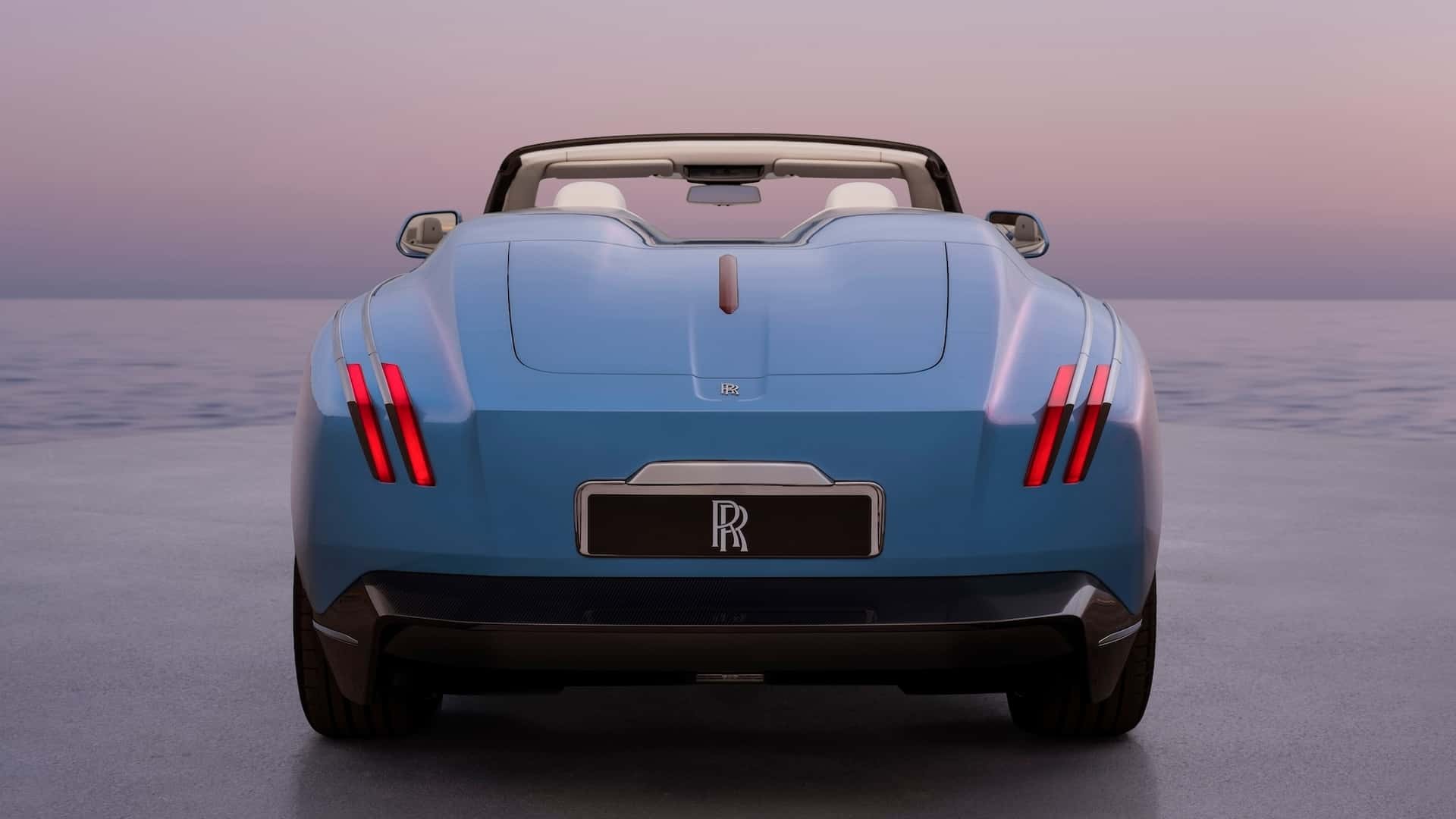 Rolls-Royce Project Nightingale, mẫu xe điện dành cho giới siêu giàu với giá 250 tỷ đồng Phía sau của Rolls-Royce Project Nightingale