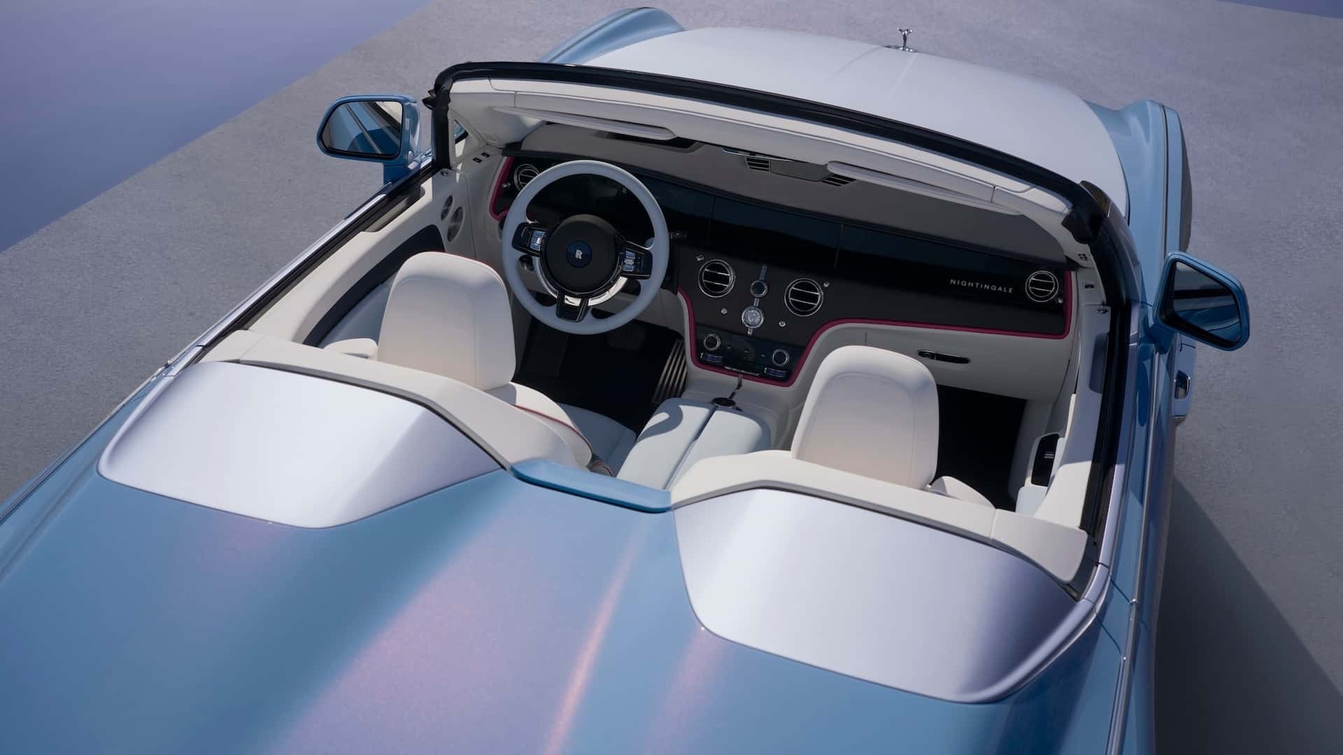 Rolls-Royce Project Nightingale, mẫu xe điện dành cho giới siêu giàu với giá 250 tỷ đồng Nội thất 2 chỗ của Rolls-Royce Project Nightingale
