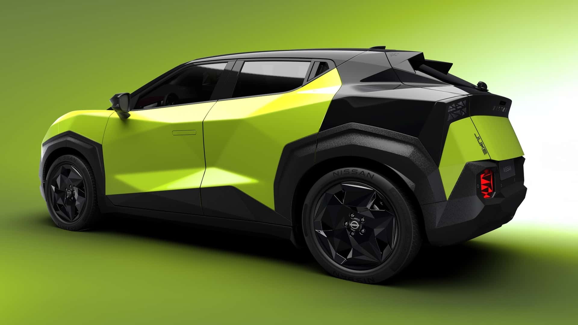 Nissan Juke chạy điện hoàn toàn mới hé lộ hình ảnh đầu tiên với thiết kế Phía sau của Nissan Juke 2027