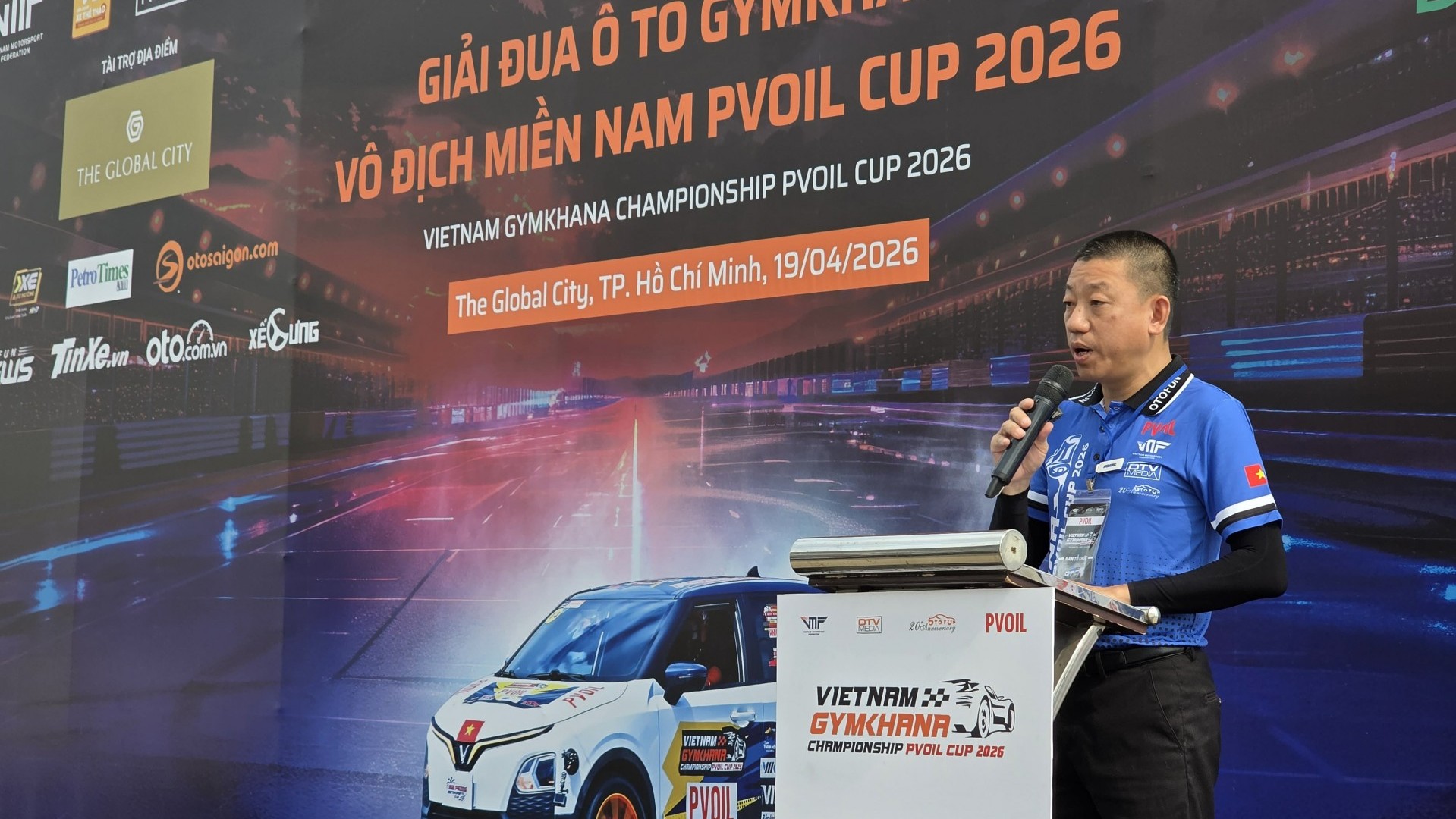 Giải Đua Ô tô Gymkhana Vô địch Miền Nam PVOIL Cup 2026 chính thức khởi tranh